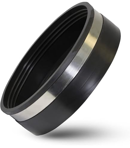 Amazon.com: Fernco QC-108 2 Pack 8-in. Qwik Cap Flexible PVC Pipe